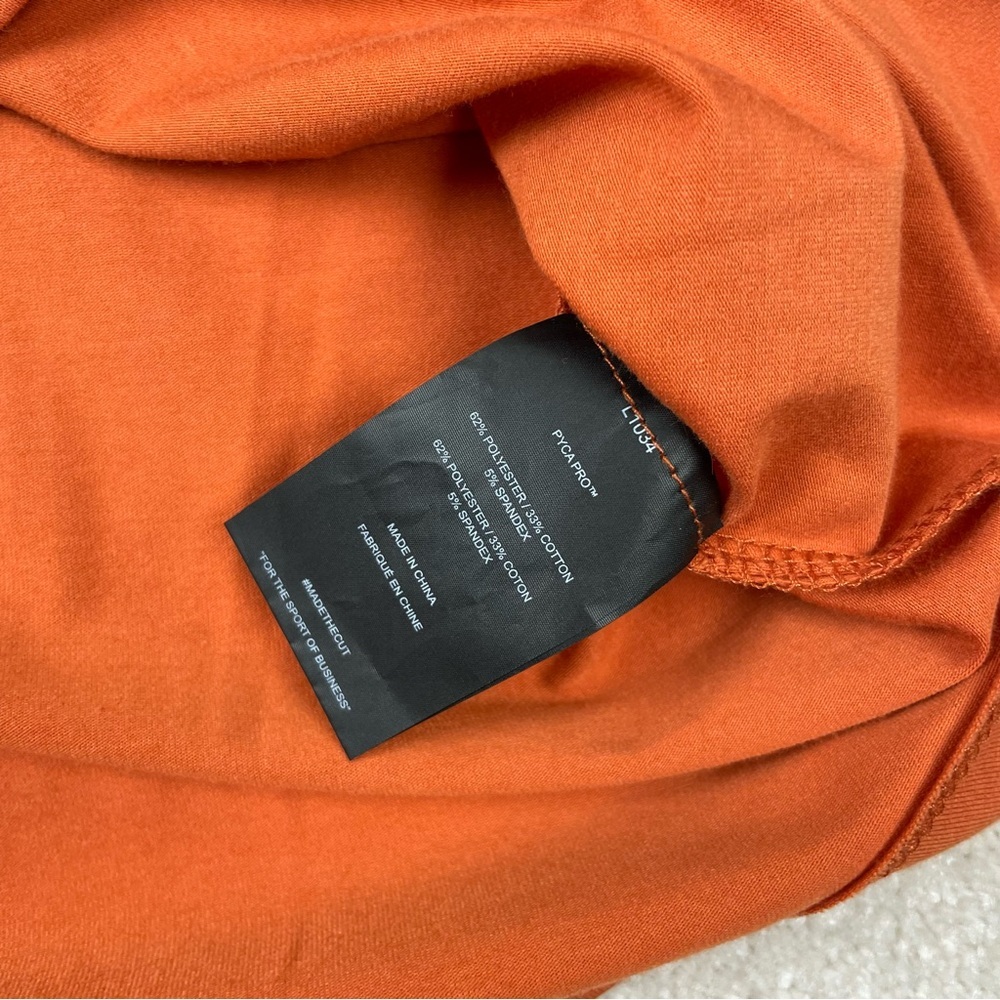 Cuts Lightweight Pullover Orange Hoodie - Picture 8 of 11